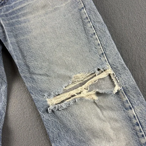Vintage Levis 517 Jeans Mens 32x28* Blue Orange Tab Made In USA Distressed Light